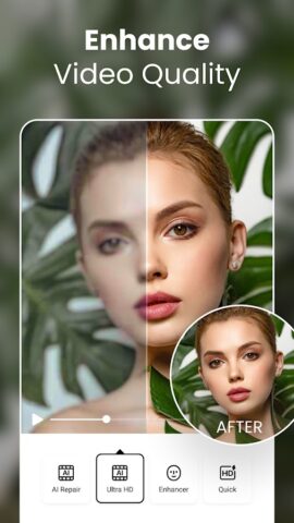 AirVid-AI Quality Enhancer Pro для Android — скриншот 1