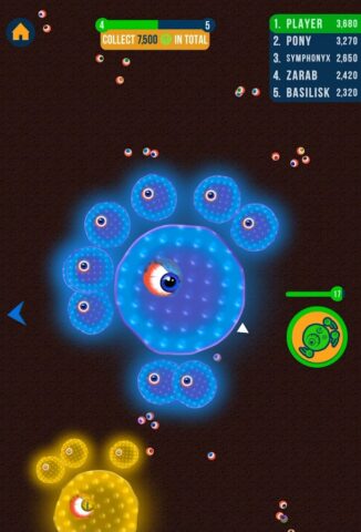 Alien Blob io для Android — скриншот 1