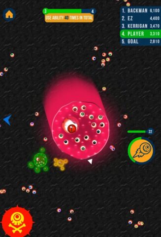 Alien Blob io для Android — скриншот 2