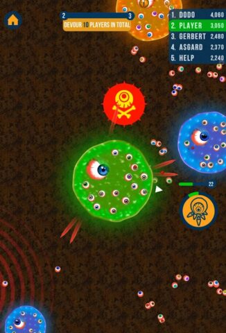 Alien Blob io для Android — скриншот 3