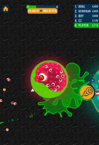 Alien Blob io для Android — скриншот 4