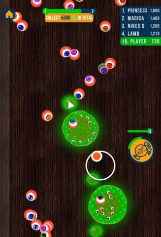 Alien Blob io для Android — скриншот 5