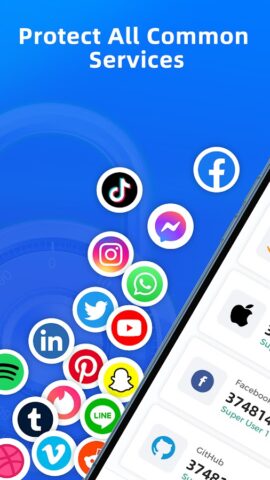 Аутентификатор — 2FA|MFA для Android — скриншот 1