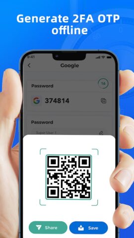 Аутентификатор — 2FA|MFA для Android — скриншот 4