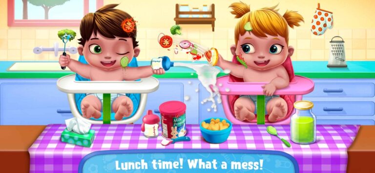 Няня для близняшек для iOS — скриншот 3