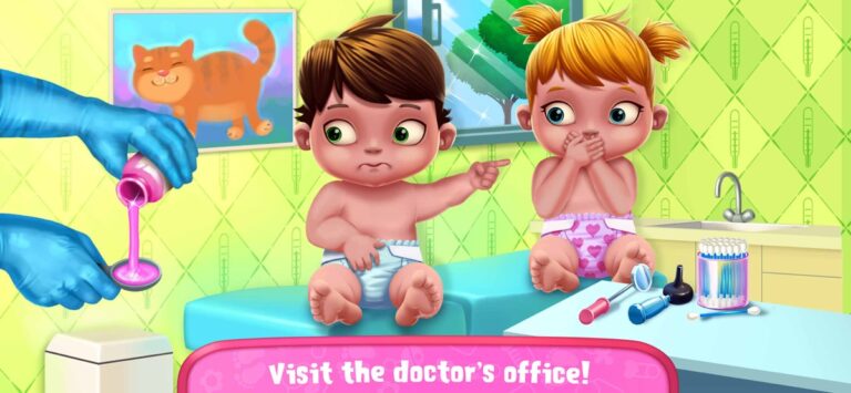 Няня для близняшек для iOS — скриншот 4