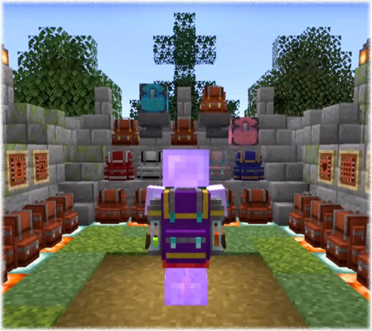 Мод на Рюкзаки для ПЕ для Android — скриншот 1