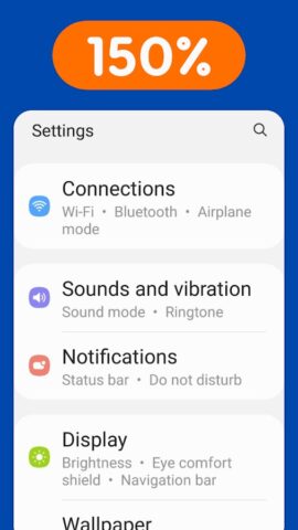 Big Font — большой шрифт для Android — скриншот 2