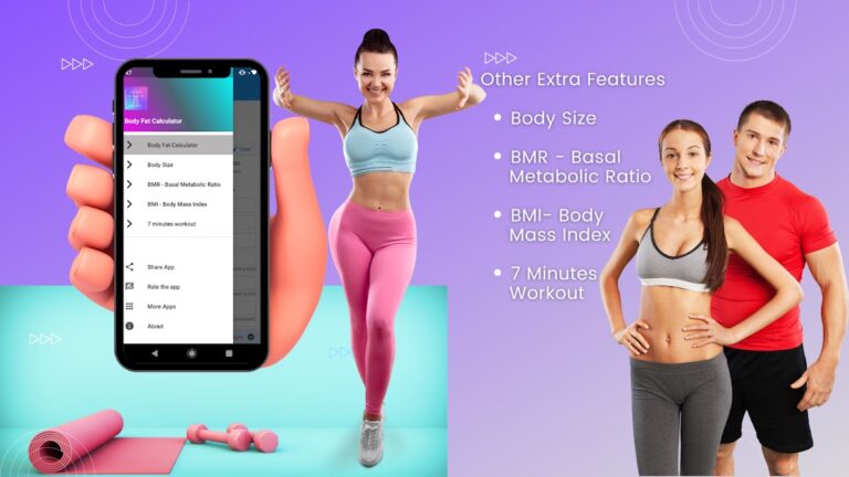 Body Fat Calculator для Android — скриншот 3