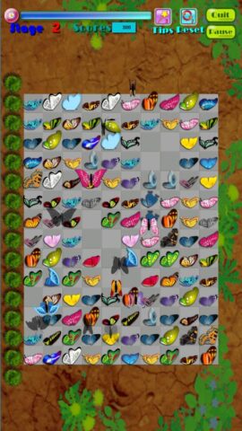 Butterfly Kyodai для Android — скриншот 1