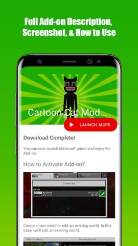 Horror Mod for MCPE для Android — скриншот 3