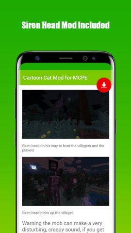 Horror Mod for MCPE для Android — скриншот 5