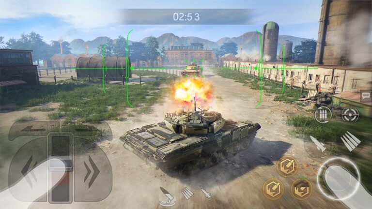 Clash of Panzer для Android — скриншот 1