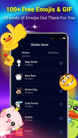 Color Keyboard для Android — скриншот 2