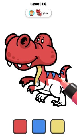 Coloring Alphabet Lore для Android — скриншот 1