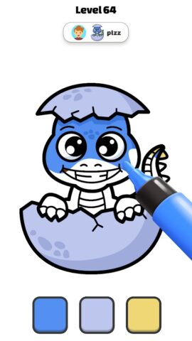 Coloring Alphabet Lore для Android — скриншот 2