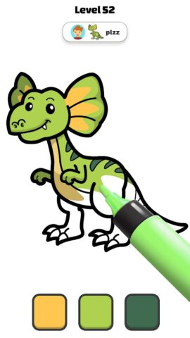 Coloring Alphabet Lore для Android — скриншот 3