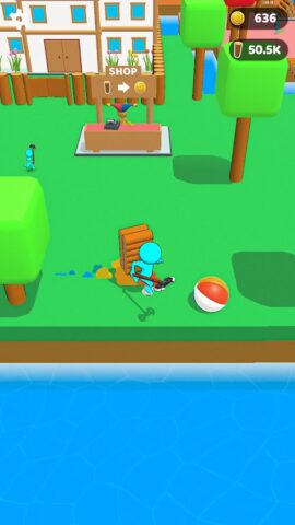 Craftheim — ленивый дровосек для Android — скриншот 2