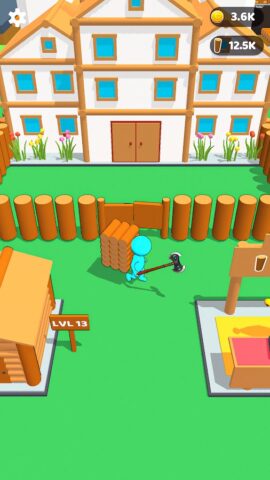 Craftheim — ленивый дровосек для Android — скриншот 4