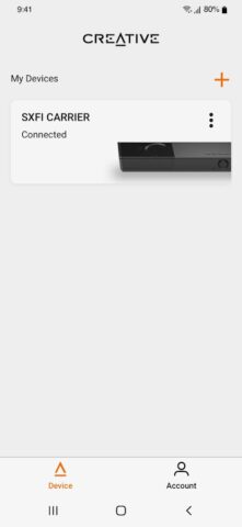 Creative для Android — скриншот 1