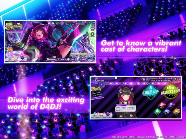 D4DJ Groovy Mix для Android — скриншот 5