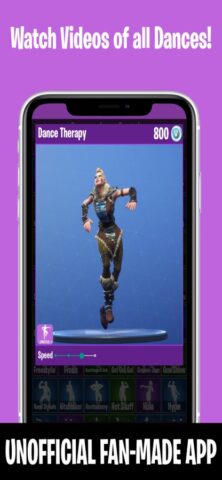 Dances from Fortnite для iOS — скриншот 2