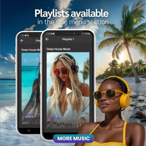 Deep House радио для Android — скриншот 4