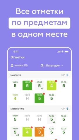 Дневник ПМР для Android — скриншот 3