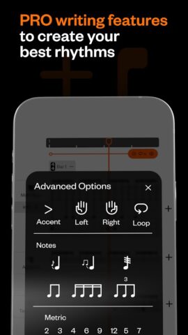 Drum Notes — beats music sheet для Android — скриншот 4