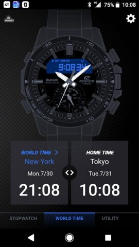 EDIFICE Connected для Android — скриншот 2