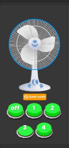 Electric Fan simulator fan wit для Android — скриншот 1