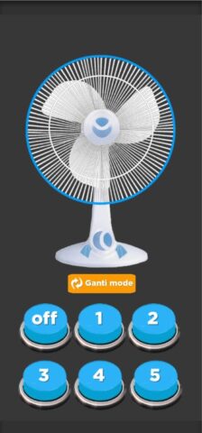 Electric Fan simulator fan wit для Android — скриншот 2