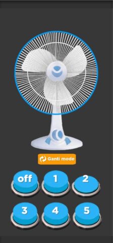Electric Fan simulator fan wit для Android — скриншот 3
