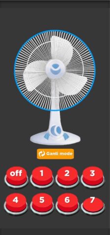 Electric Fan simulator fan wit для Android — скриншот 4