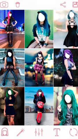 Эмо Макияж для Android — скриншот 2