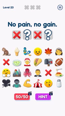 Emoji Guess Puzzle для Android — скриншот 2