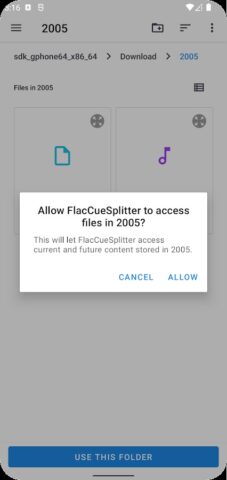 Flac Cue Splitter для Android — скриншот 2
