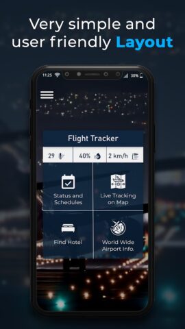 Flight Tracker- Flight Radar для Android — скриншот 1