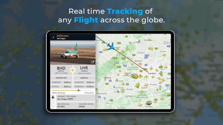 Flight Tracker- Flight Radar для Android — скриншот 3