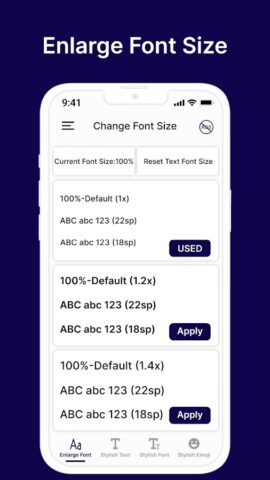 Font Changer — Fancy Text для Android — скриншот 2