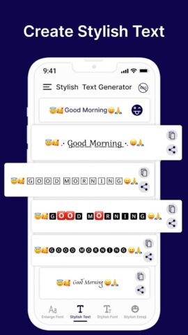 Font Changer — Fancy Text для Android — скриншот 3