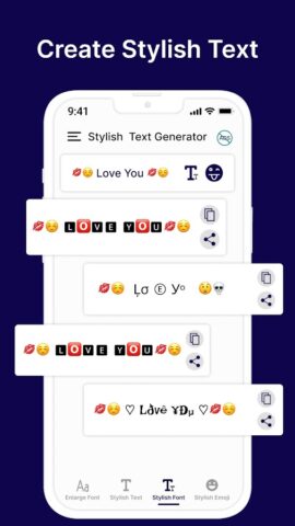 Font Changer — Fancy Text для Android — скриншот 4