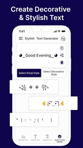 Font Changer — Fancy Text для Android — скриншот 5