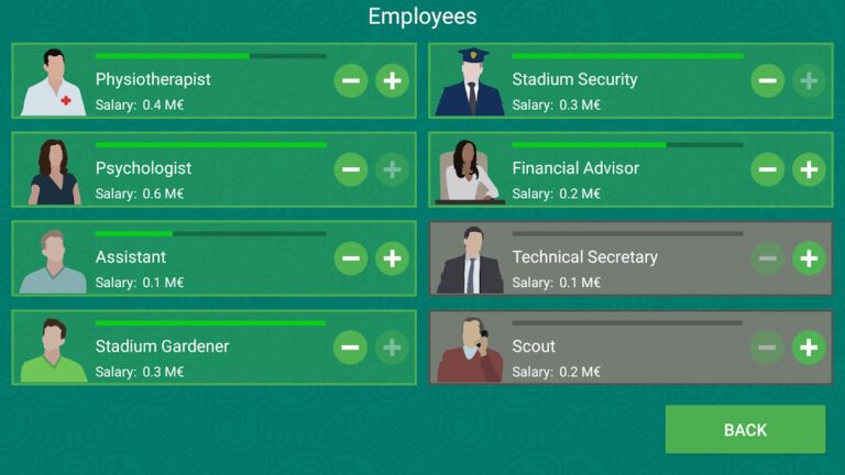Football Team Manager — скриншот 4