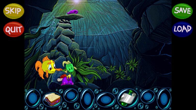 Freddi Fish 1: Kelp Seeds для Android — скриншот 2