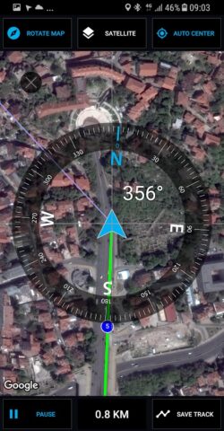 GPS Compass Navigator для Android — скриншот 2