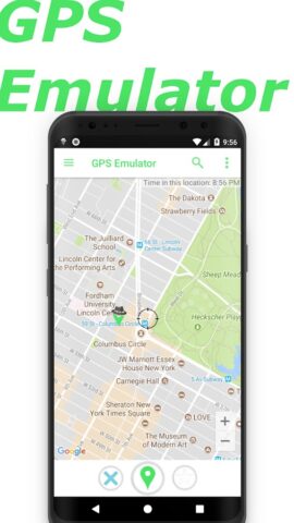 GPS Emulator для Android — скриншот 1