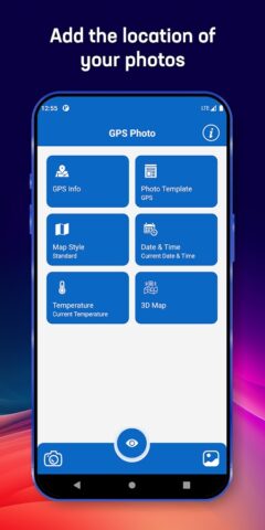 GPS Photo: Geotag Location для Android — скриншот 1