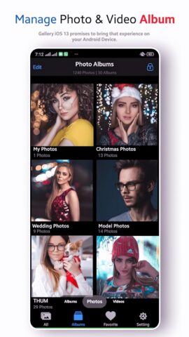 Gallery for iPhone для Android — скриншот 2