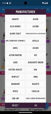 Horizon 5 Cars для Android — скриншот 3